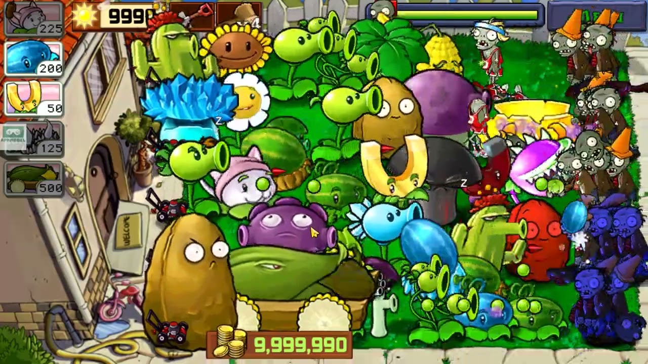 Survival day In Plants vs.Zombies | GAMEPLAY FULL HD 