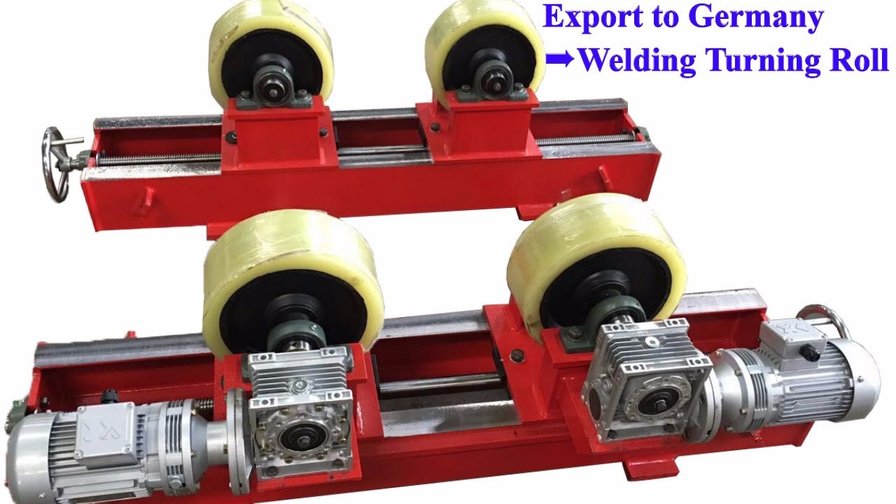 rodillos viradores&rarr; Pipe Turning Rolls