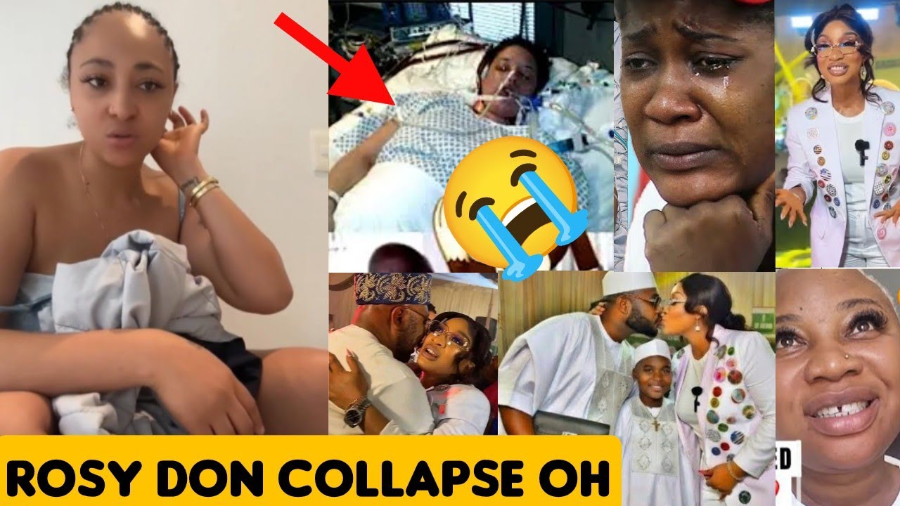 Sad Day Rosy Meurer Collapse At GYM Rush to Hospital, Nigerias Drags Tonto Dike for kissng Churchill