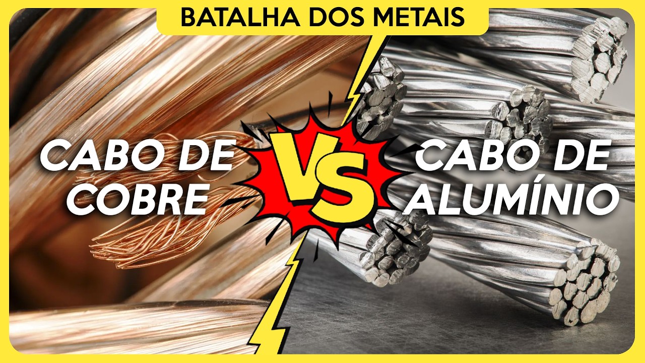 Cobre vs. Alumínio: A Verdade sobre o campeão da Condução Elétrica!