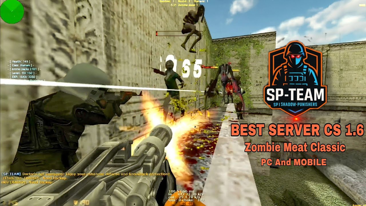 INSANE Zombie Fight in CS 1.6 Zombie Meat Classic! 🧟💥 (2025)