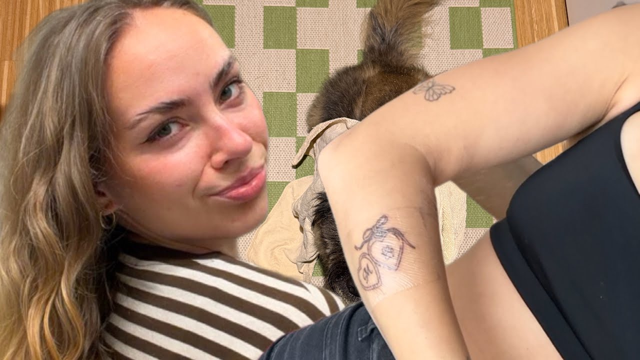 Samstags Vlog; Neues Tattoo, GRWM