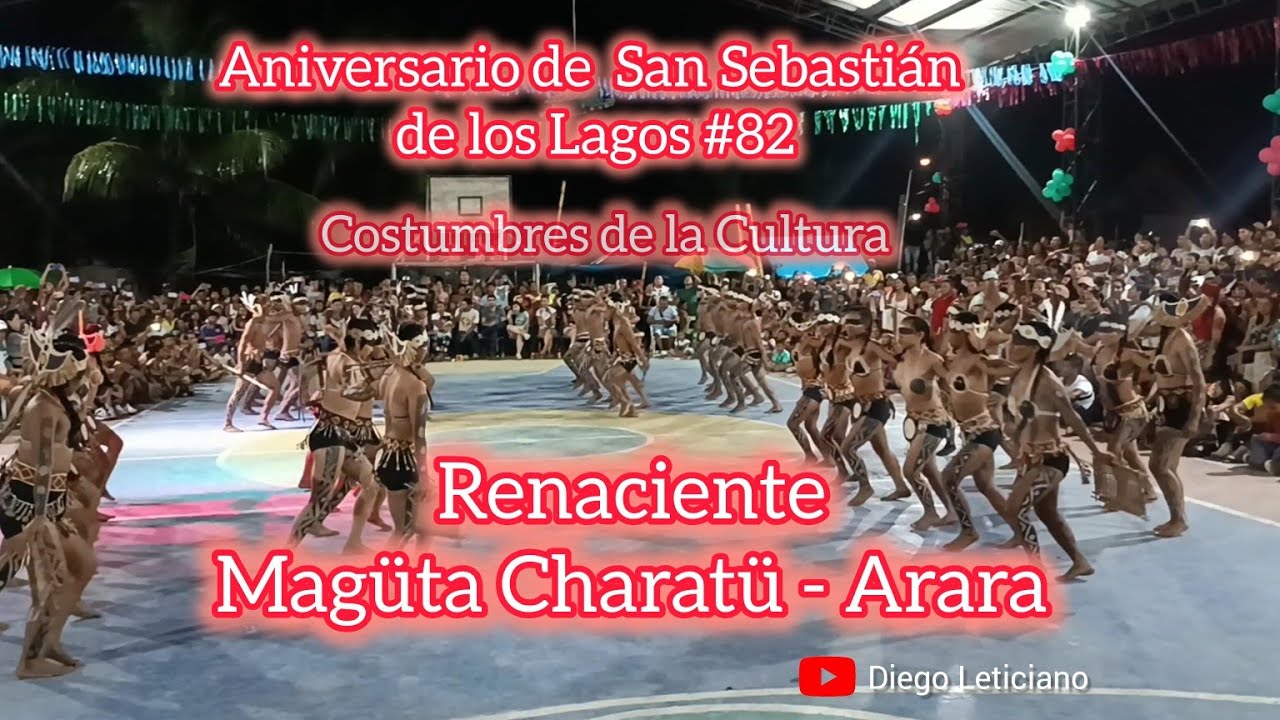 Costumbres de la cultura - Renaciente Magüta Charatü - Arara- Aniversario San Sebastián #82