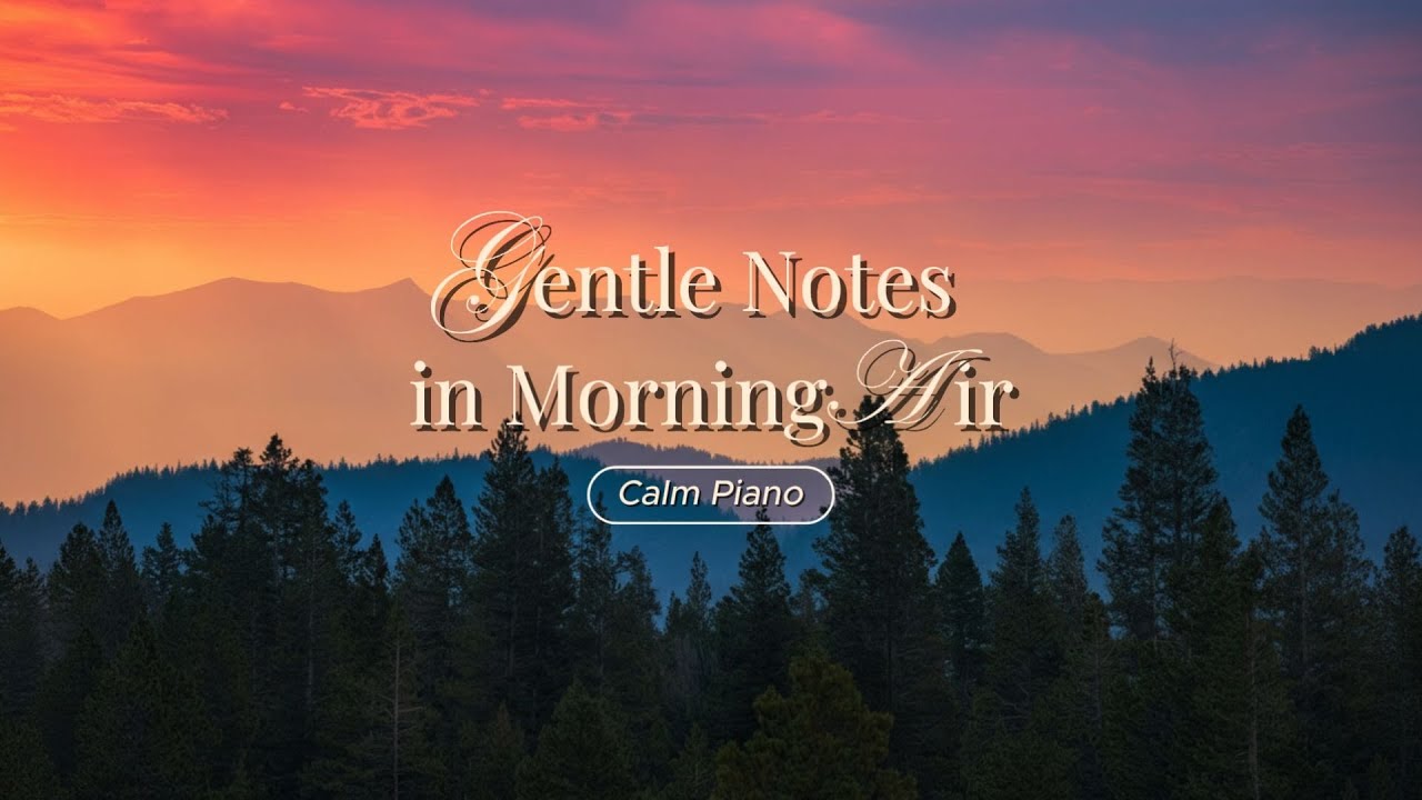 1 Hour Calm Piano Music | Gentle Morning Air – Piano for Deep Focus