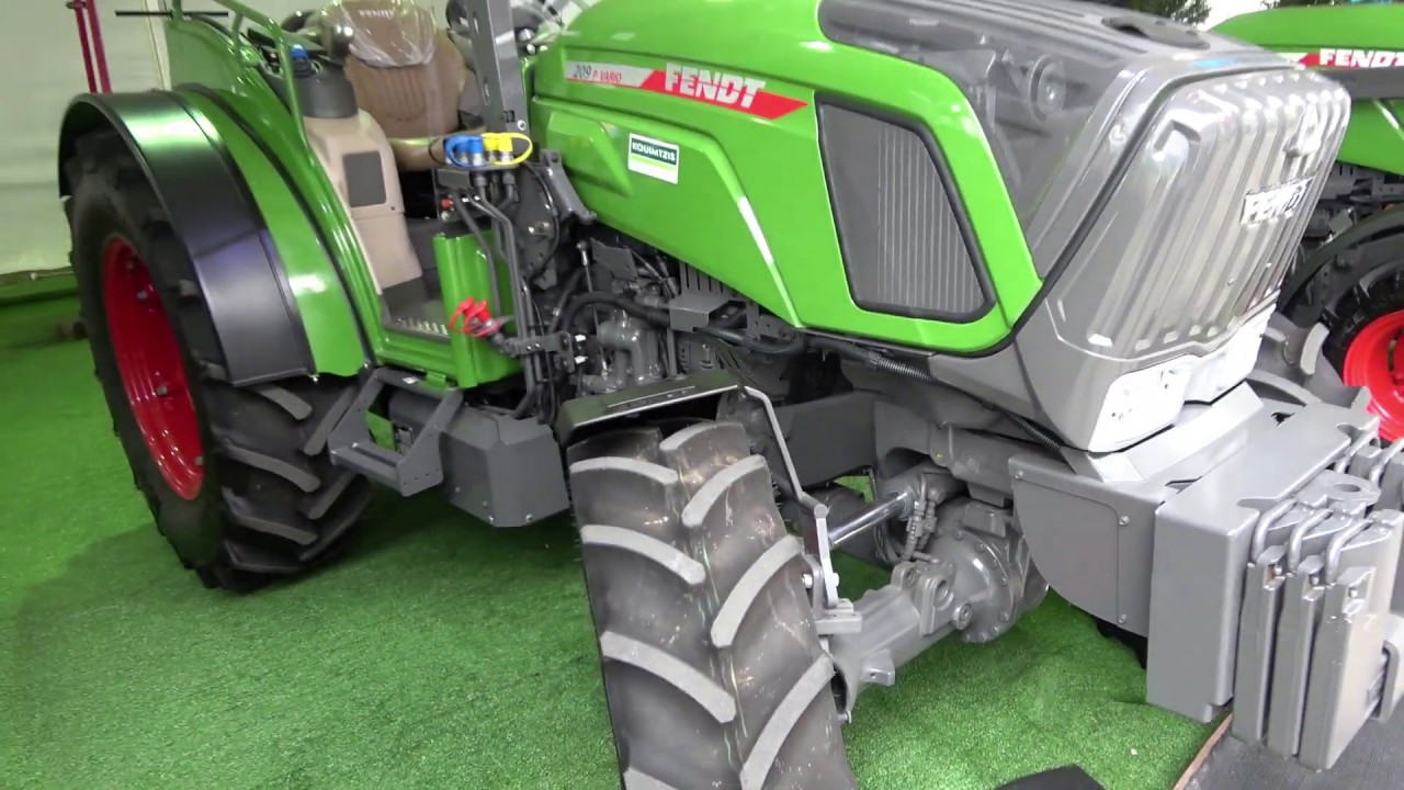 The 2020 FENDT 209P open tractor