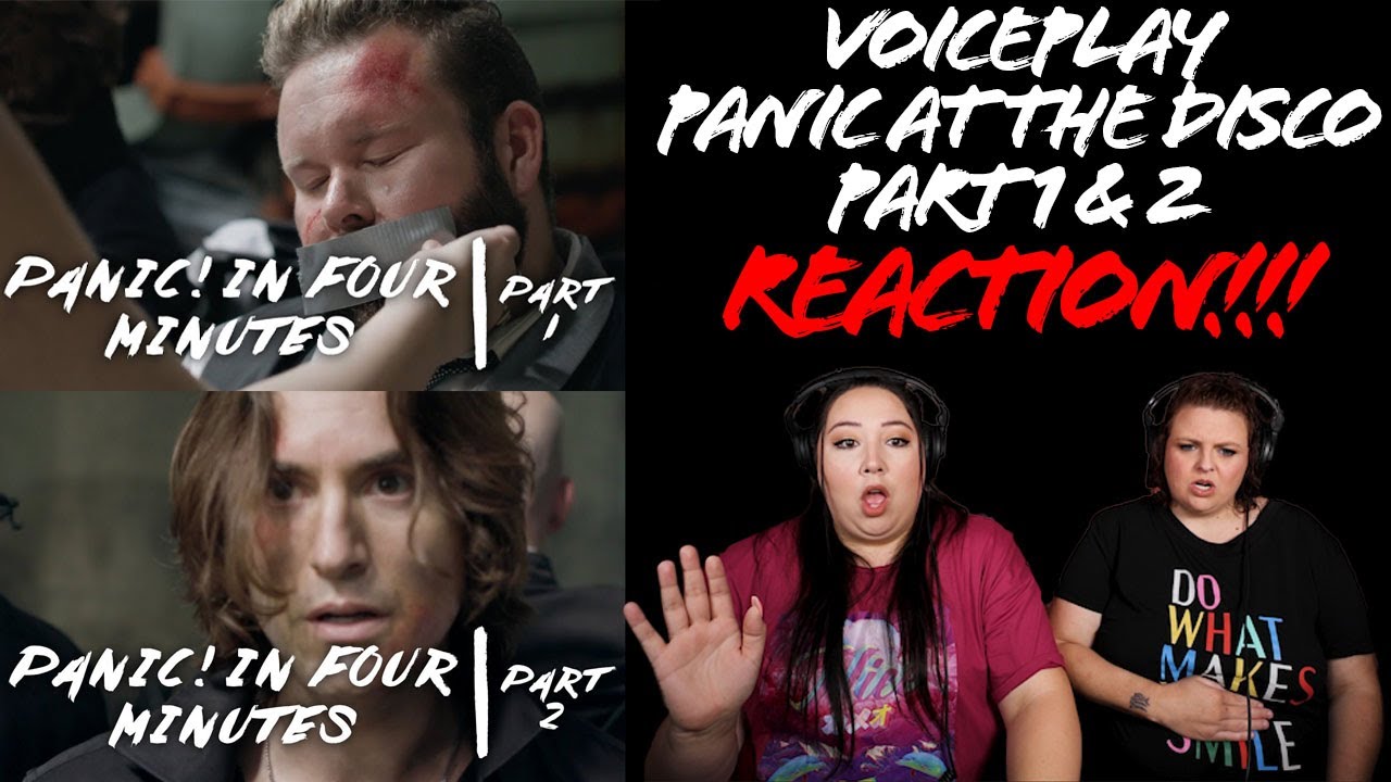 РЕАКЦИЯ НА VOICEPLAY - PANIC AT THE DISCO (ЧАСТЬ 1 И 2)