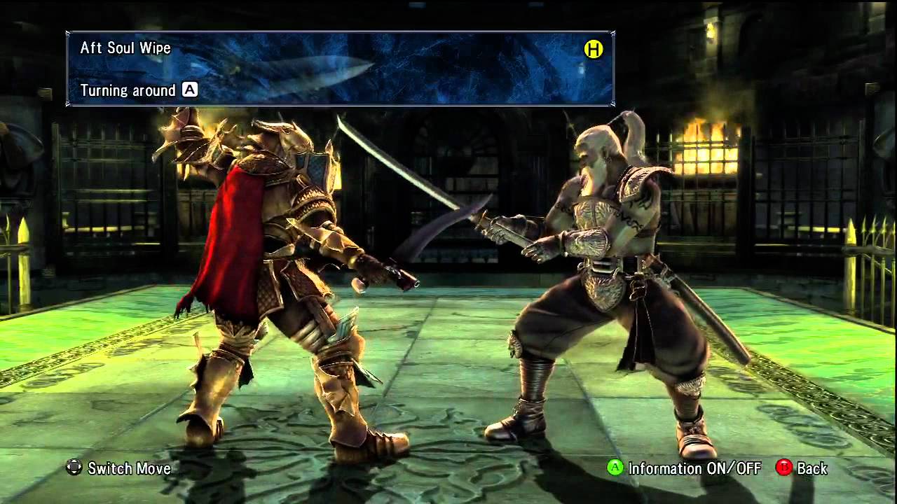 Soul Calibur 5 Cervantes Move List