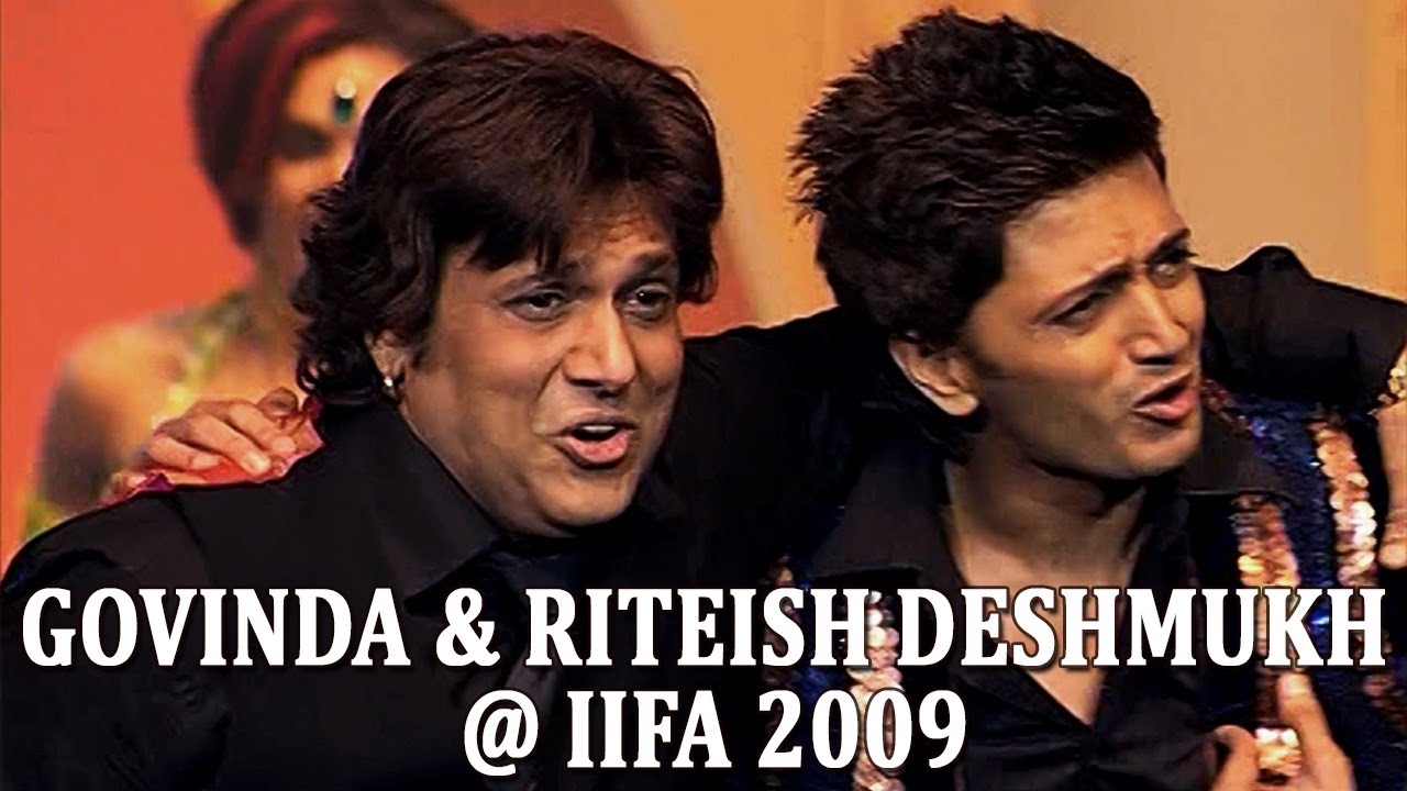 Govinda & Riteish Deshmukh Dance Performance @ IIFA Awards 2009