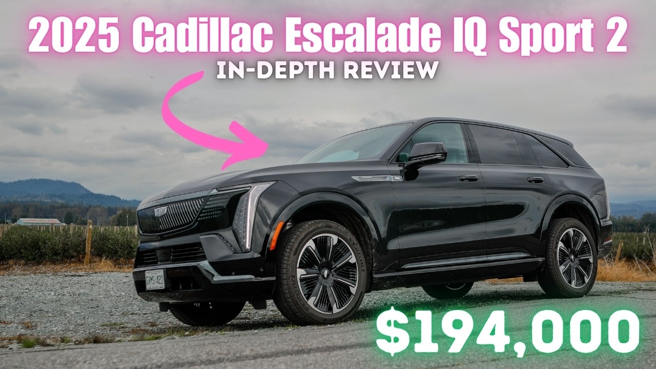 Cadillac Escalade IQ Sport 2 2025 года — идеальный роскошный внедорожник? (Подробный обзор)