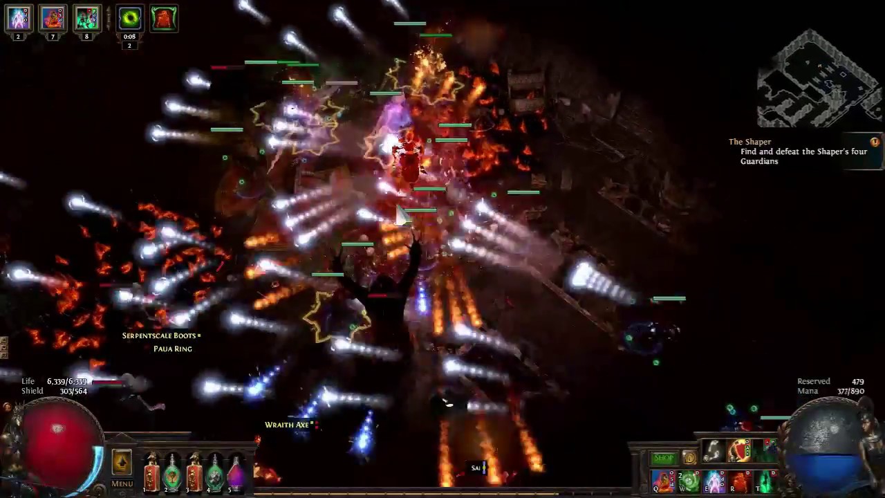 Path of Exile - Acton's Nightmare Unique Map