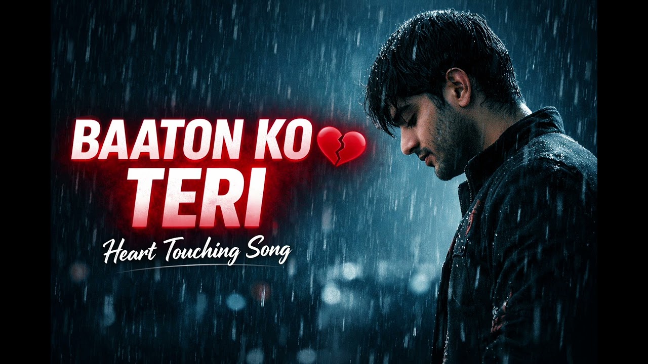Baaton Ko Teri ❤️ Full Screen Status | Arijit Singh | Sad Love Song | 4K WhatsApp Status