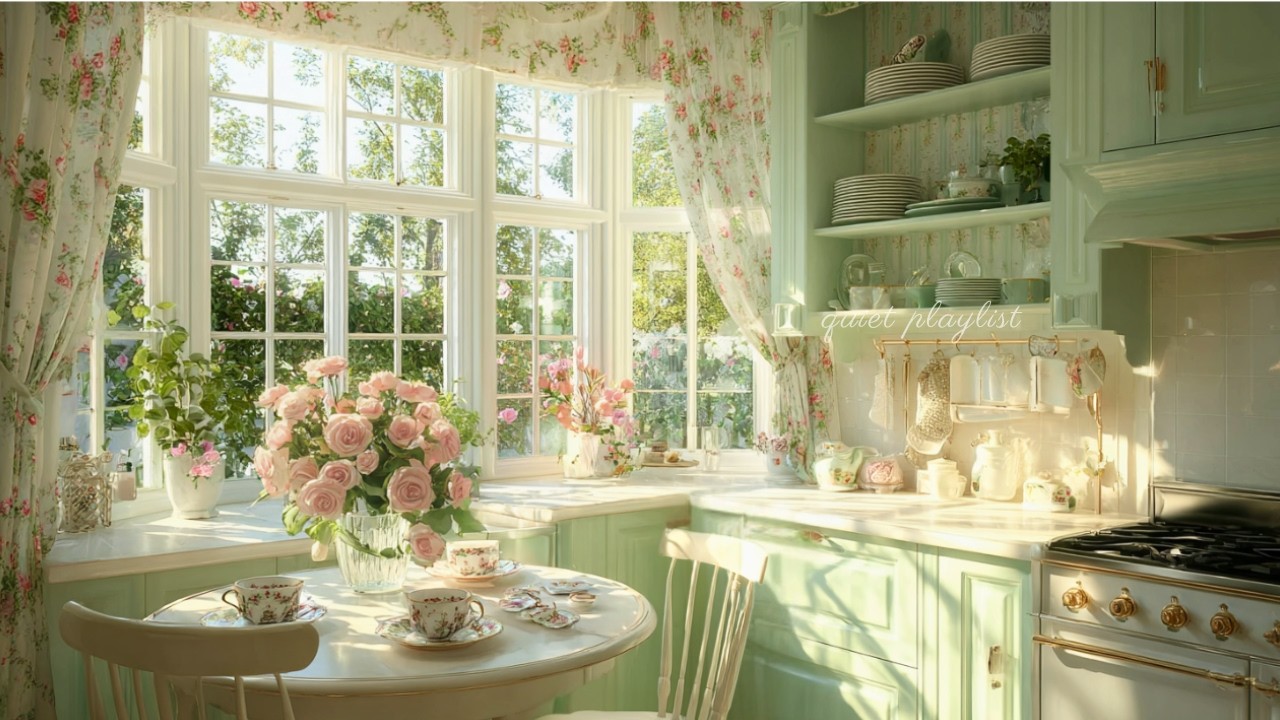 a quiet playlist for tea and morning light 🌸(calm piano for reading, relaxing & soft focus)