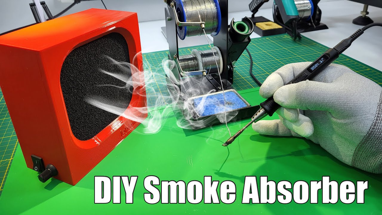 DIY Smoke Absorber (Lehim Dumanı Soran)