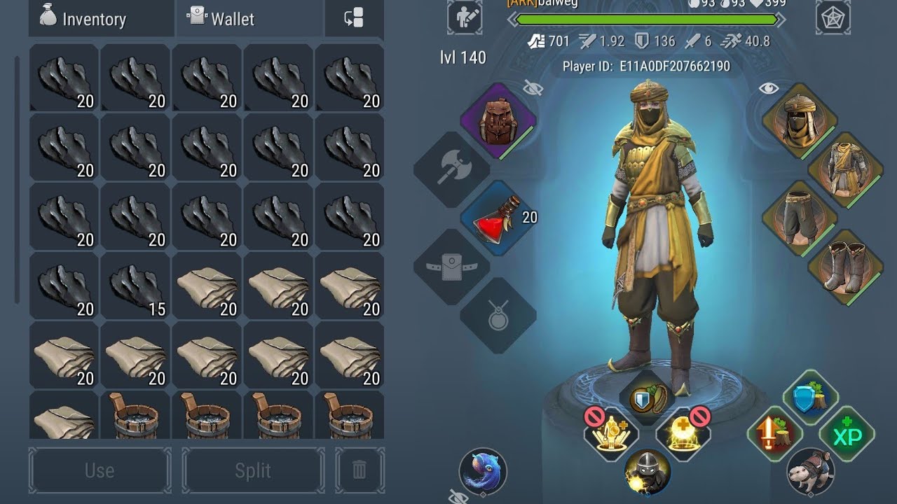 Frostborn: Coop Survival | Small Lumberjack's Pack | akosibalweg
