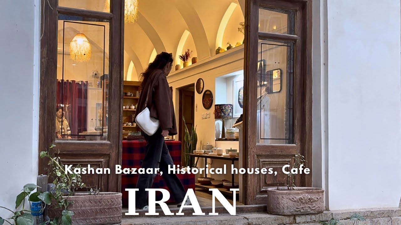 A Slow Day in Iran, Kashan: The Old Bazaar, Hidden Art Shops & Persian Architecture 