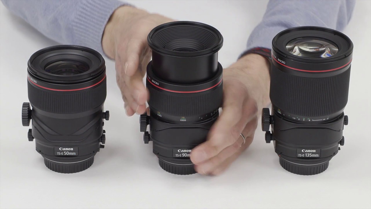 Werking van Tilt-Shift-lens | TS-E 50mm, TS-E 90mm, TS-E 135mm (Dutch)