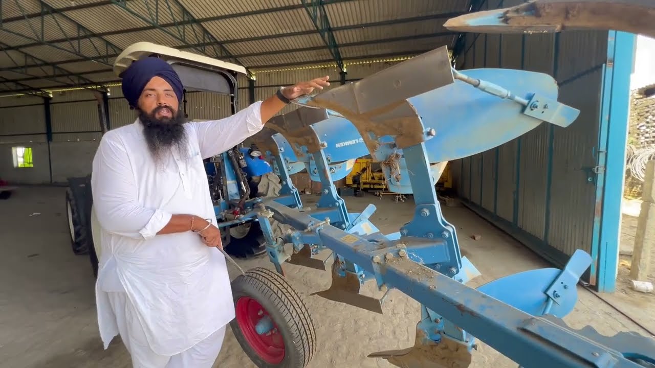 lemken ਪਲਾਉ ਦੀ ਸੈਟਿੰਗ ਕਿਵੇਂ ਕਰਨੀ @LEMKEN India #lemken #plough