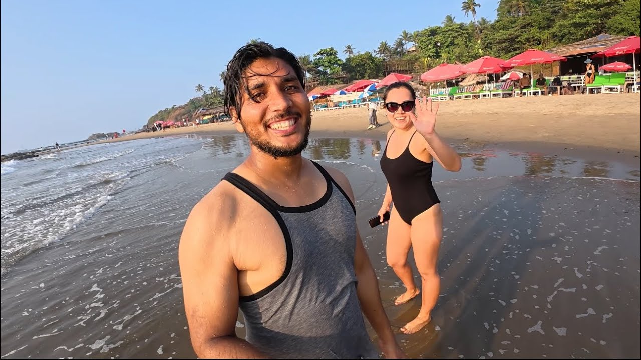 Goa Series 5  ￼||  Foreigner meet up  🏝️🌊￼￼