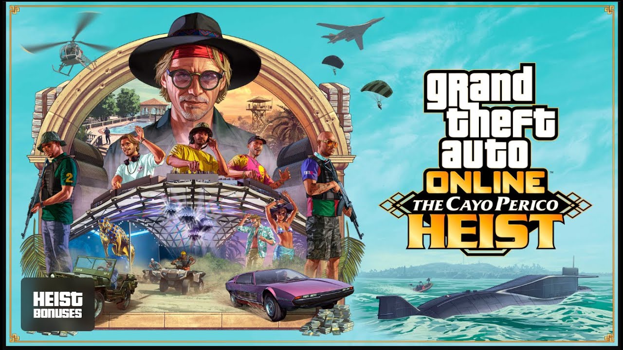 GTA 5 Online the Cayo Perico Heist [ UPDATED 2025 ] point of interest all with location .