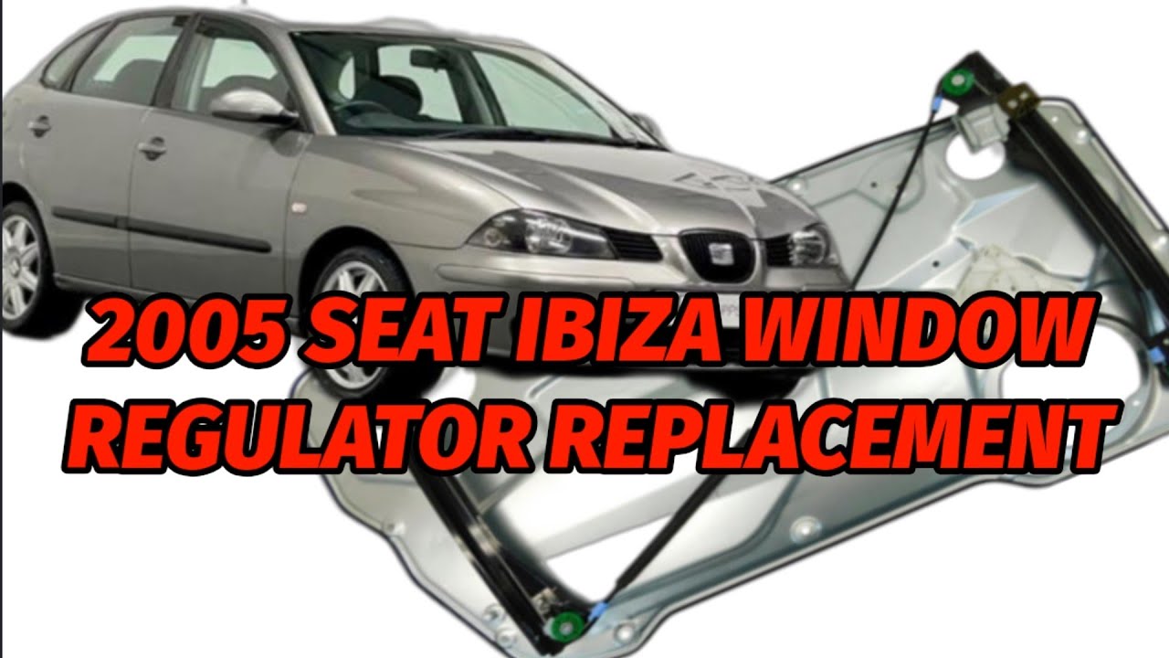 Замена стеклоподъемника SEAT IBIZA 2005 года