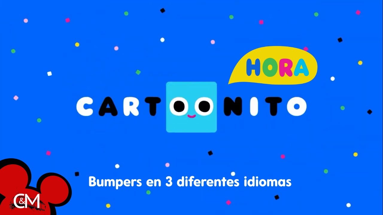 Bumpers de la hora de Cartoonito en 3 idiomas