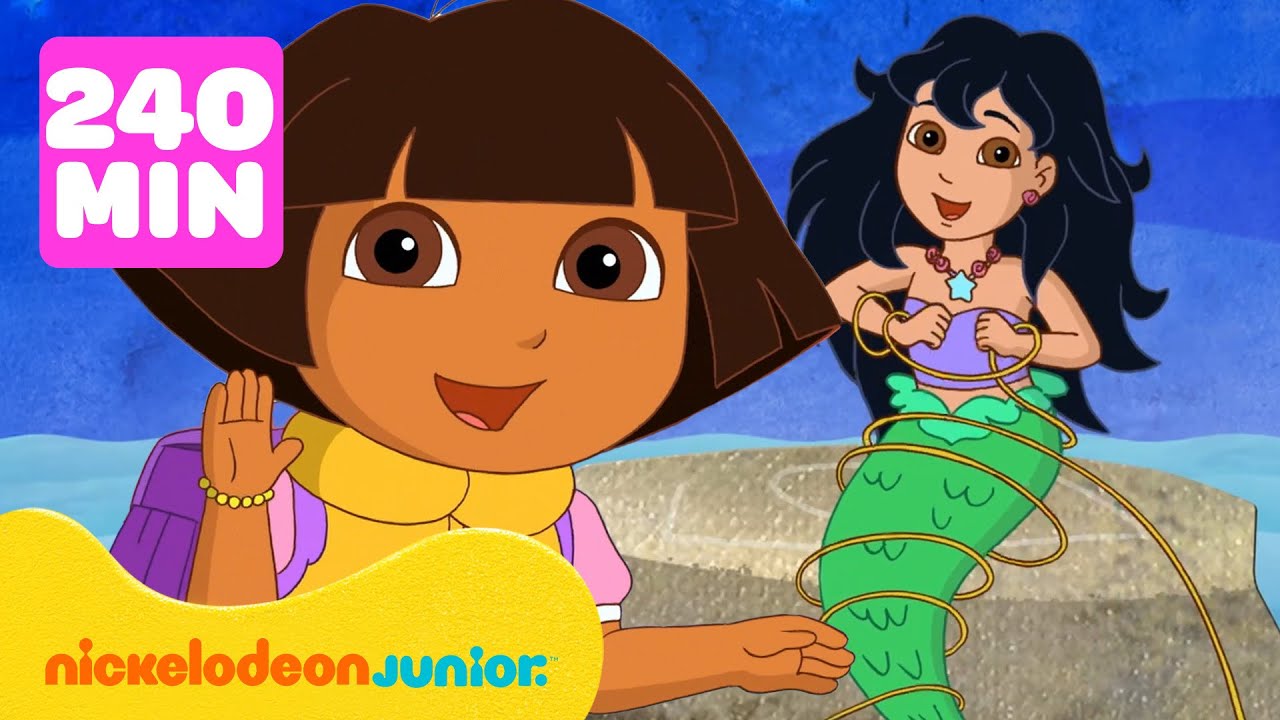 Dora the Explorer | Chaque fois que Dora l'exploratrice demande de l'aide ! 💗 240 Minutes