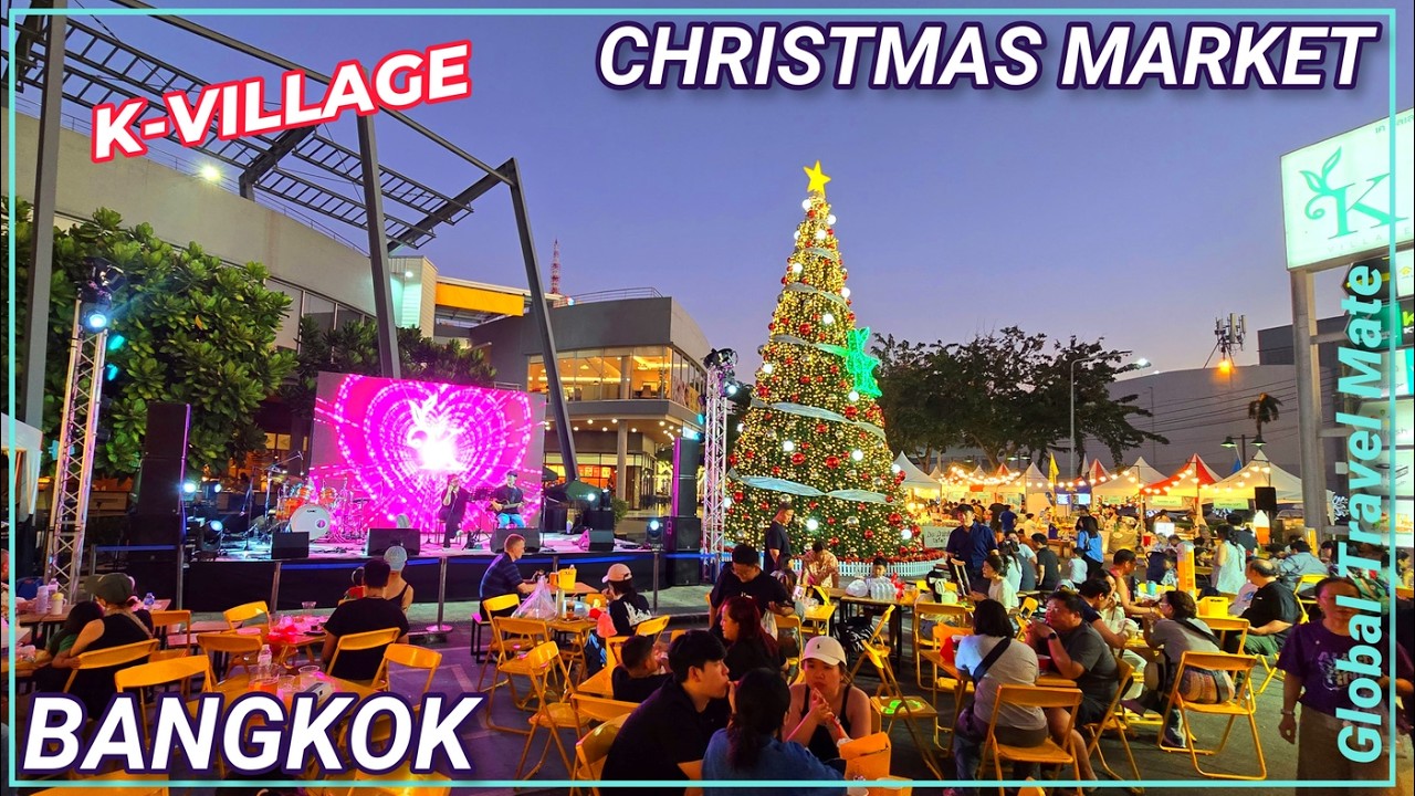 Bangkok K-Village Lifestyle Mall Street Food Market 🇹🇭 Thailand