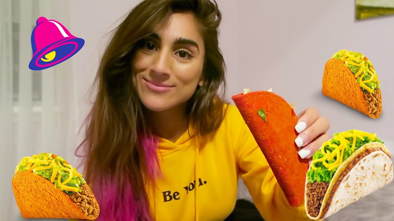 EAT TACO BELL WITH ME + UPDATES | DORITOS LOCOS TACOS & DOUBLE DECKERS