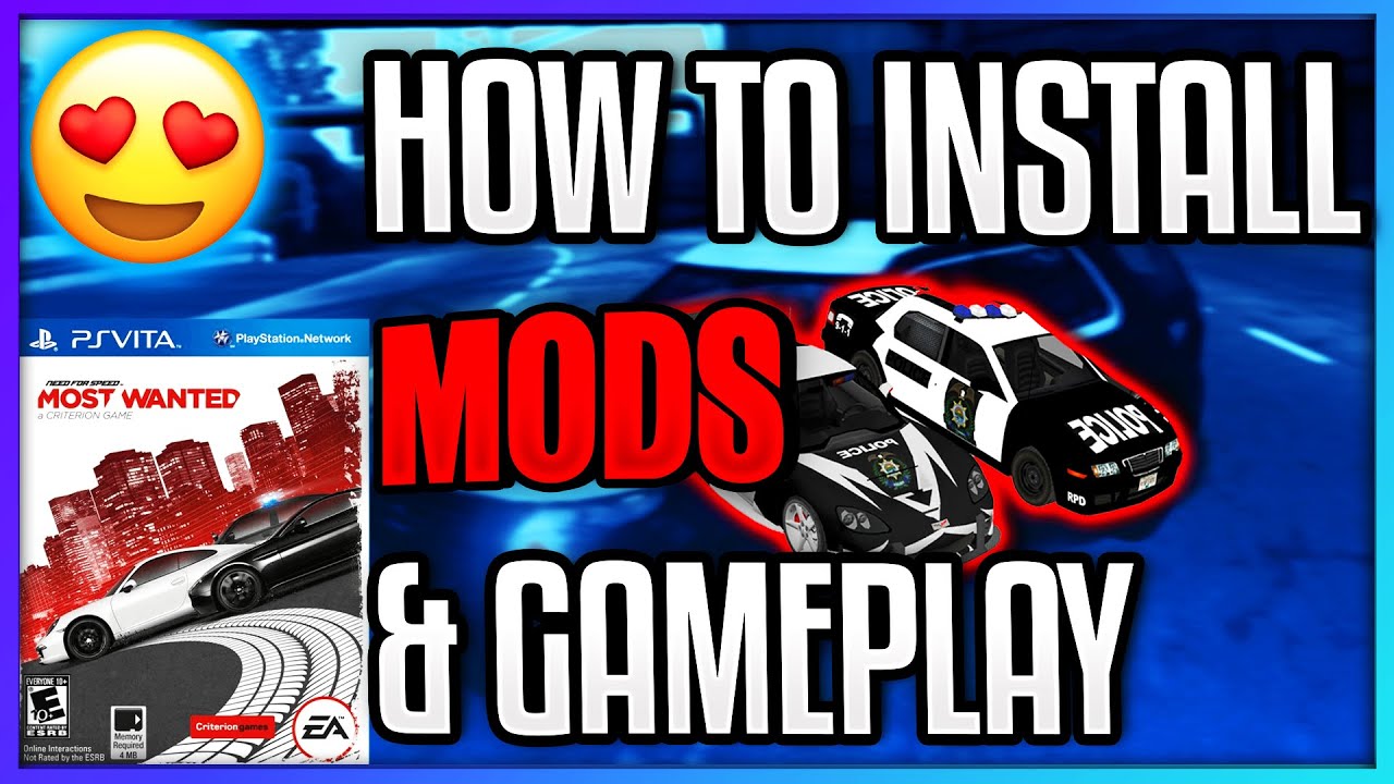 How to Install Mods for Need For Speed Most Wanted - PS Vita (New Cars)