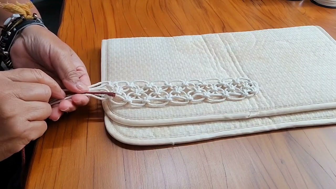 MARCADORES DE PAGINAS DE MACRAMÊ   #livros #macrame #marcadores #tutorial
