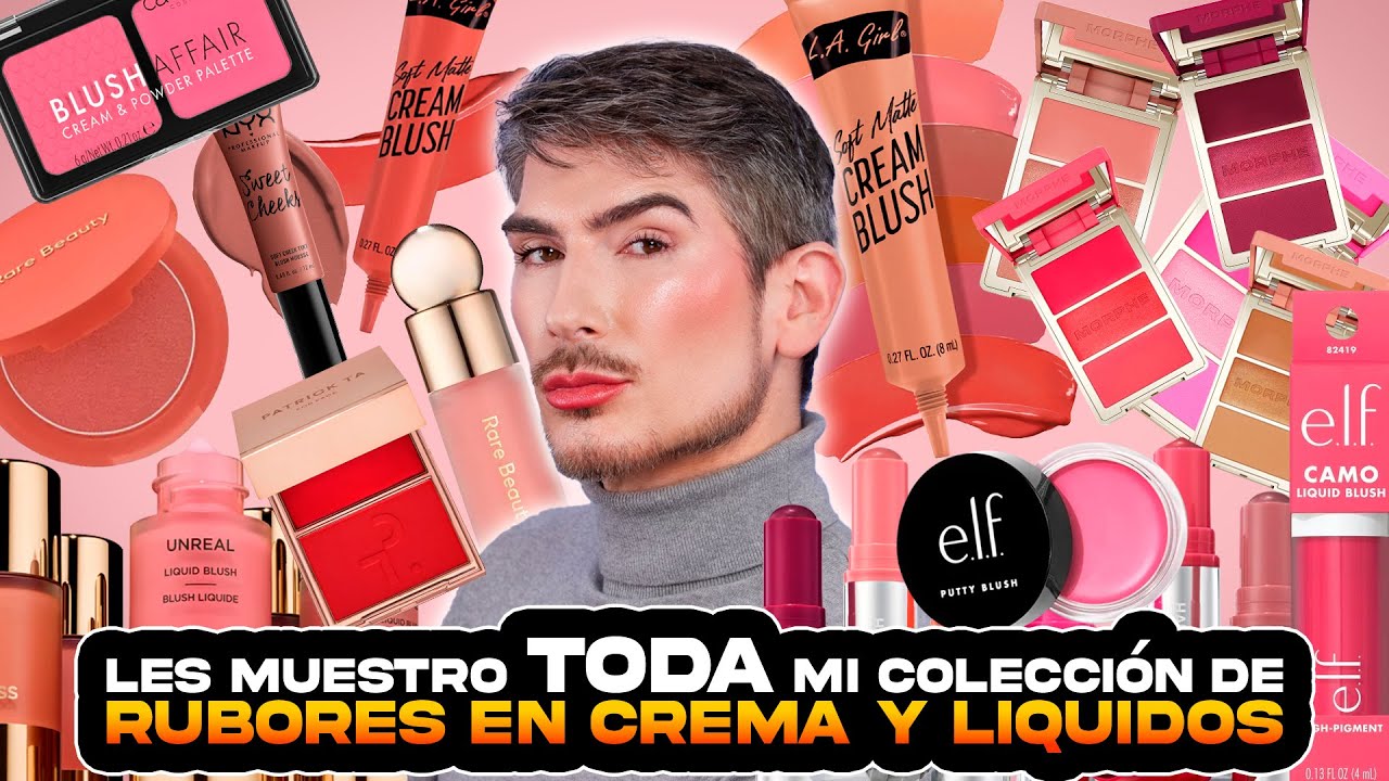 Guia completa de que rubor Liquido o en Crema Escoger para tu tipo de Piel #morphe #drugstoremakeup