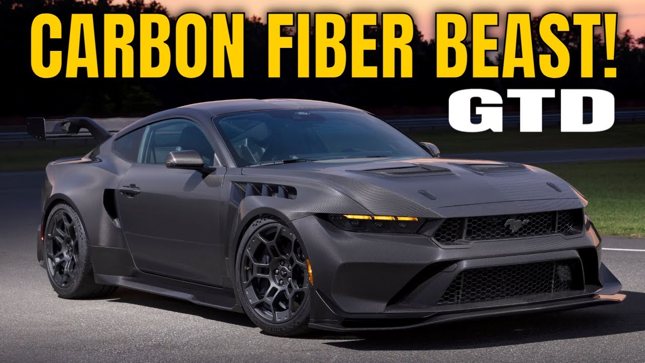 Ford Mustang GTD Liquid Carbon &ndash; The Wildest Carbon Fiber Mustang Ever!