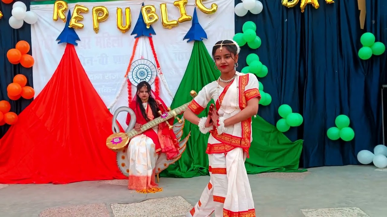 Republic day celebration in Dr . G.L Kanojia public school Shahjahanpur 