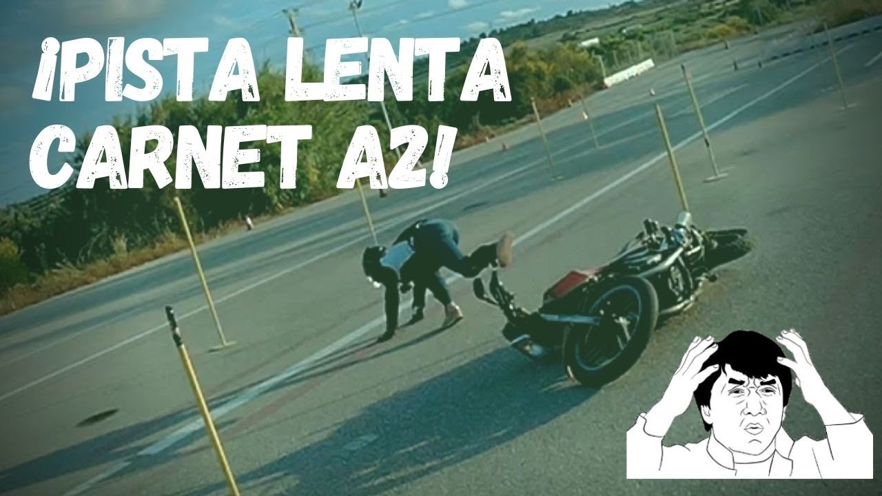 🏍️🆘PISTA LENTA CARNET A2. COMO APROBAR EL EXAMEN.  YAMAHA 400CC - TARRAGONA