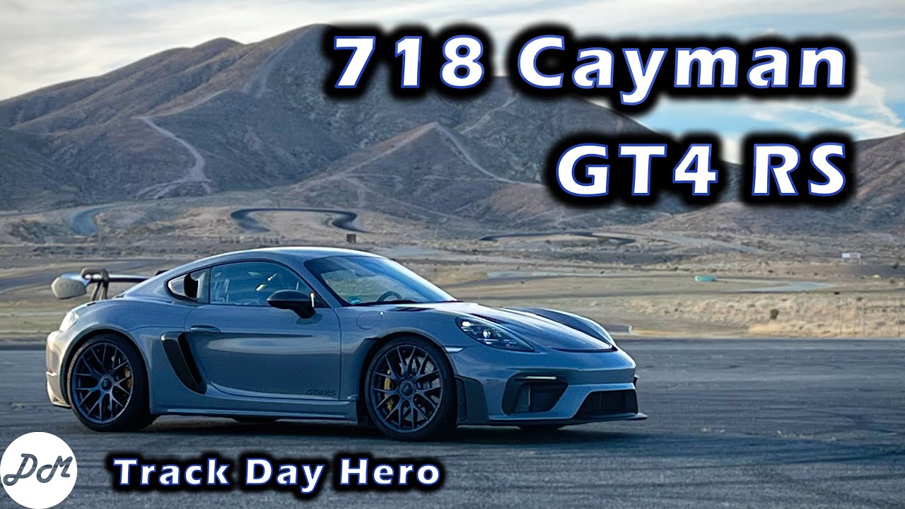 2022 Porsche 718 Cayman GT4 RS – Track Drive (Streets of Willow Springs)
