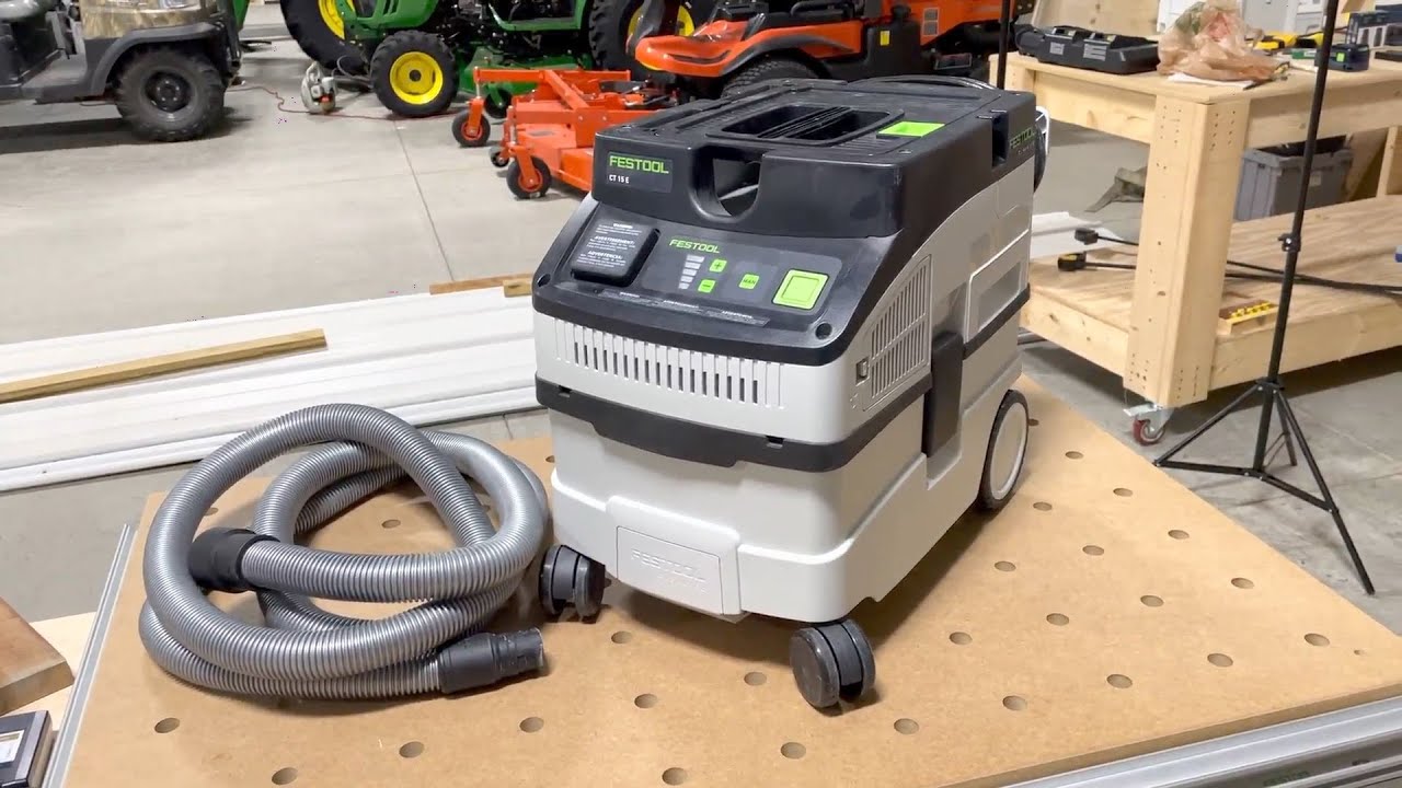 Обзор пылеудаляющего аппарата Festool CT 15