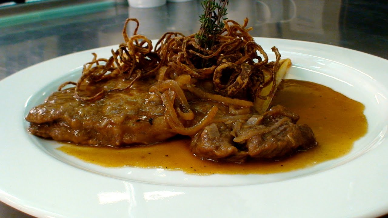 Kochvideo - Wiener Zwiebelrostbraten