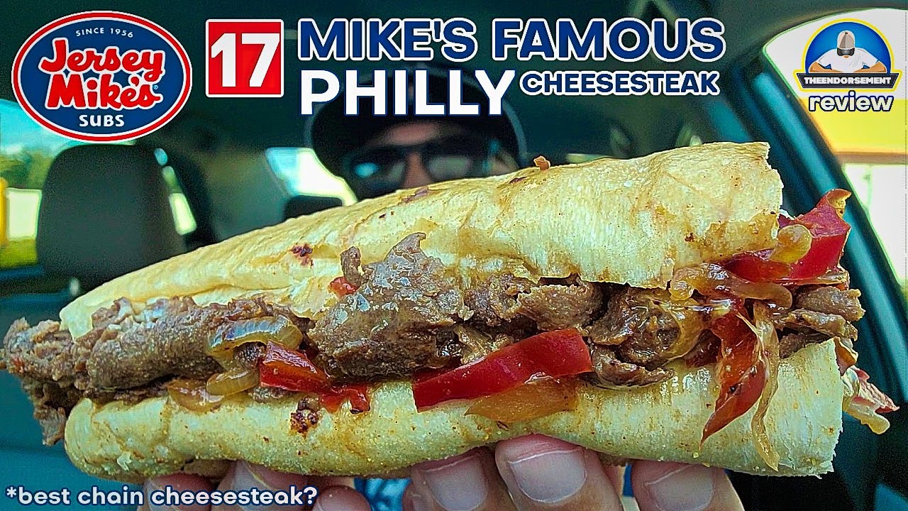 Jersey Mike's® Famous Philly Cheesesteak  Review! 🧀🥩 | Fastest Growing Chain | theendorsement