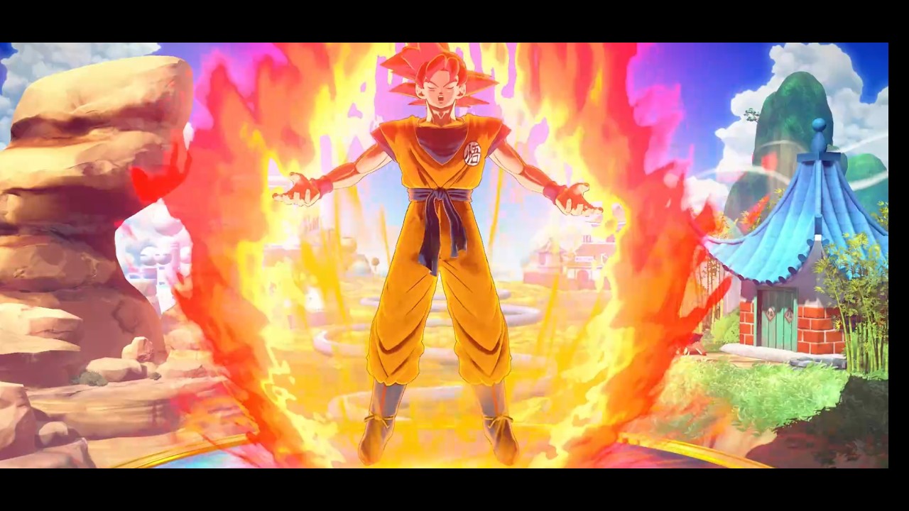 【ゲキスク】シーズン4新キャラ　ゴッド悟空の先行映像その他エモート紹介！03/18から！