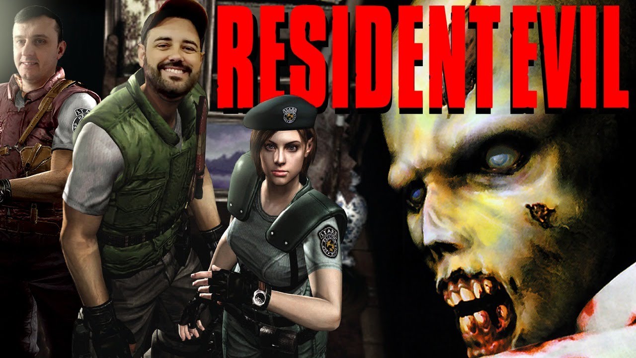 RESIDENT EVIL 1 (Playstation 1) ATÉ ZERAR - Melhor Final - Versão em HD
