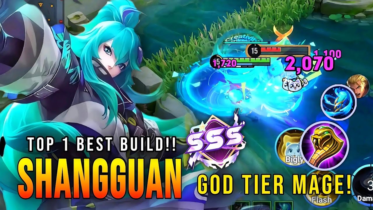 БОЖЕСТВЕННЫЙ УРОВЕНЬ!! Шангуань &mdash; 100% смертоносный монстр на средней линии &mdash; лучшая сборка в чес...
