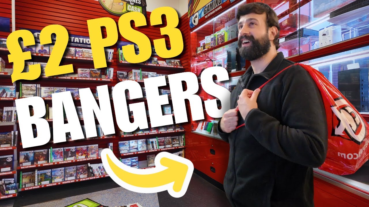 &pound;2 PS3 Game CHALLENGE at CEX &ndash; Can I Find Anything GOOD?