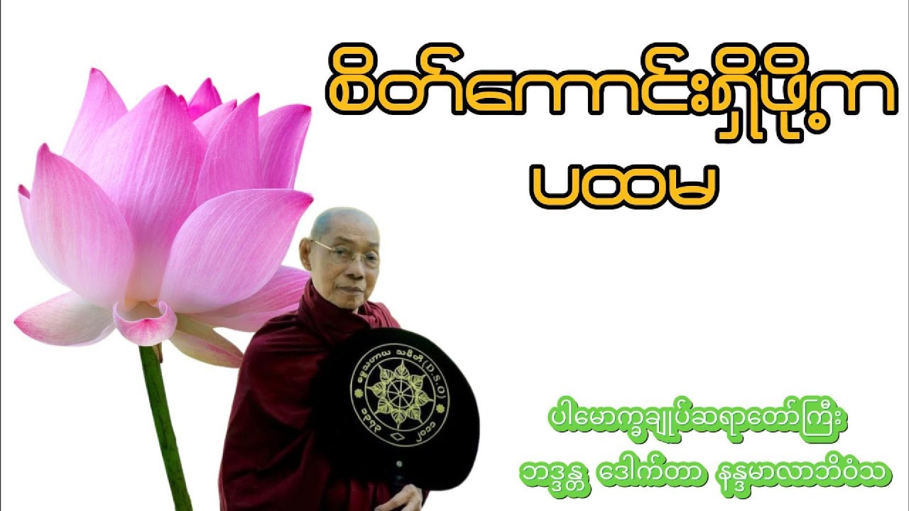 စိတ်ကောင်းရှိဖို့က ပထမ #တရားတော် #ပါချုပ် ဆရာတော် #buddha #dhamma #tayartaw #mindset #စိတ်ခွန်အား