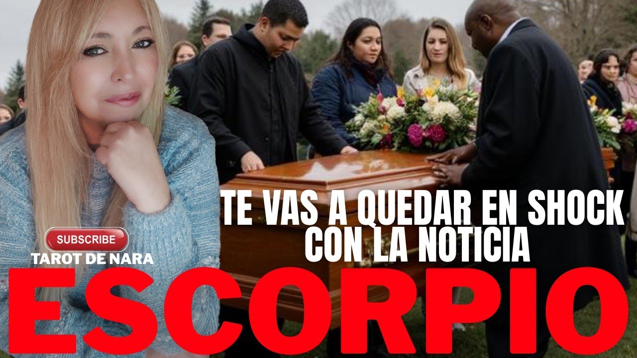 ESCORPIO♏¡ESTA NOTICIA TE DEJARA EN SHOCK!PERO MÁS EN SHOCK TE QUEDARÁS DE LO QUE ESTABA HACIENDO🫵🏼