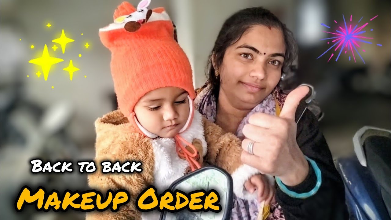 Back to back Makeup Order | Hairstyle |  Makeup Artist | DM Vlogs