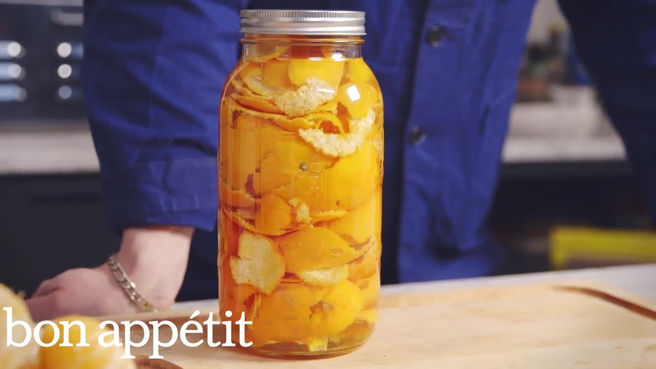 How to Make Organic Citrus Cleaner | Bon Appetit