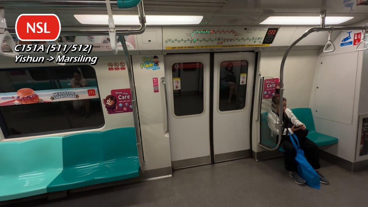 (New echoey motors) SMRT - KSF C151A (511/512) (Yishun » Marsiling)