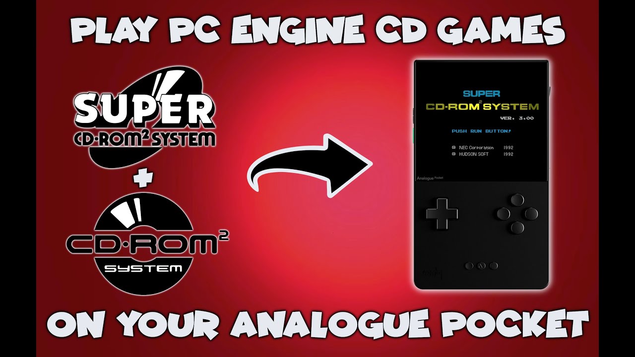 Play PC Engine CD Games on Your Analogue Pocket!  Tutorial