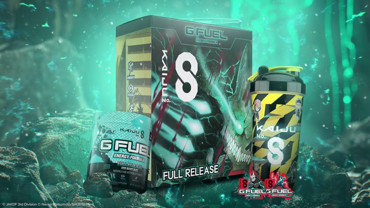 Kaiju No.8 x G FUEL - FULL RELEASE