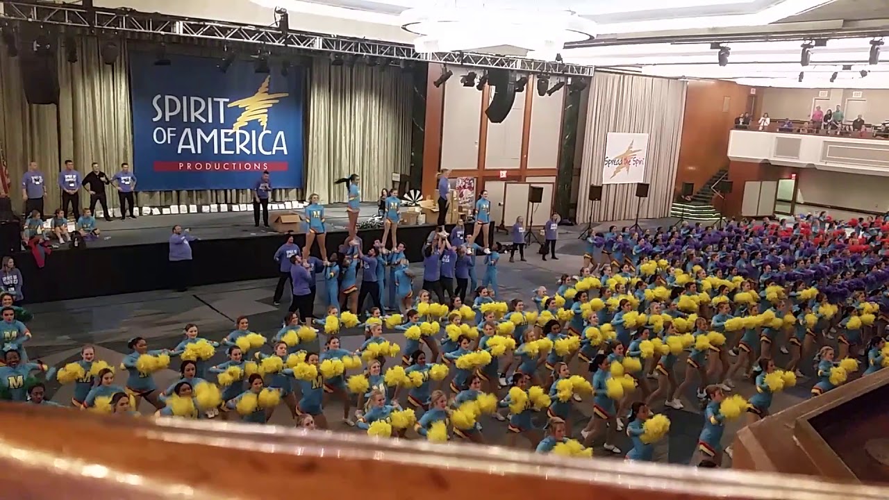 Cheer Practice Macy's Parade 2017